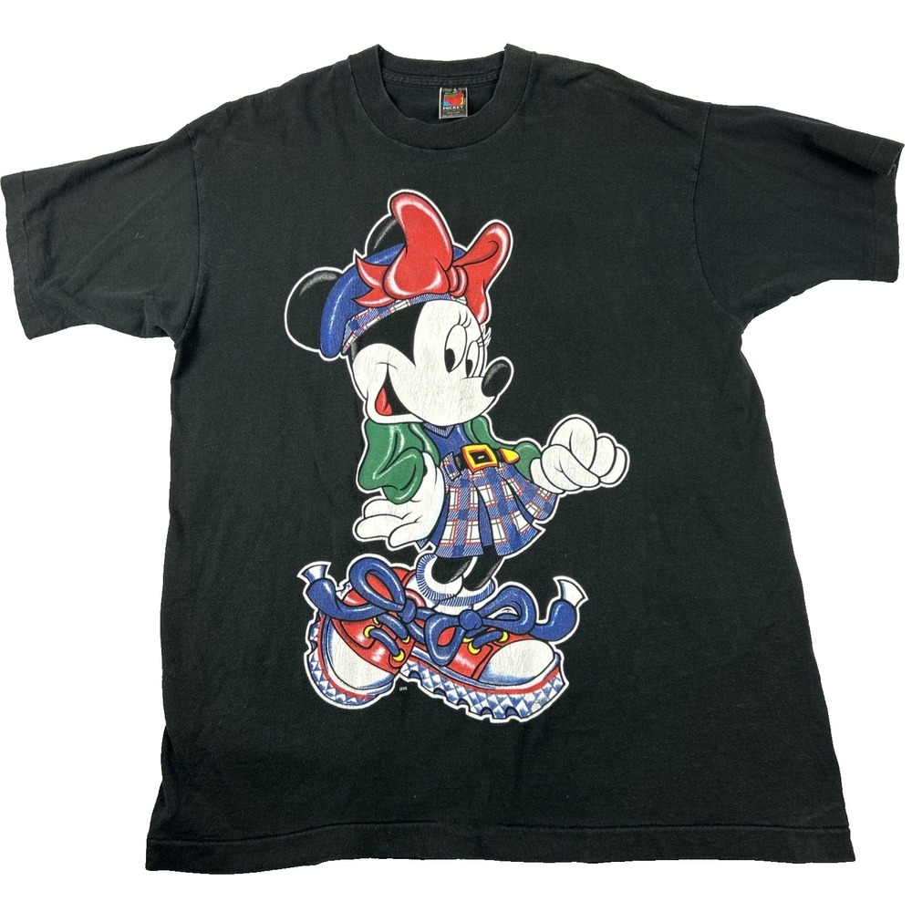 Vintage Single Stitch Mickey Unlimited Jerry‎ Leigh T Shirt One Size Fits All